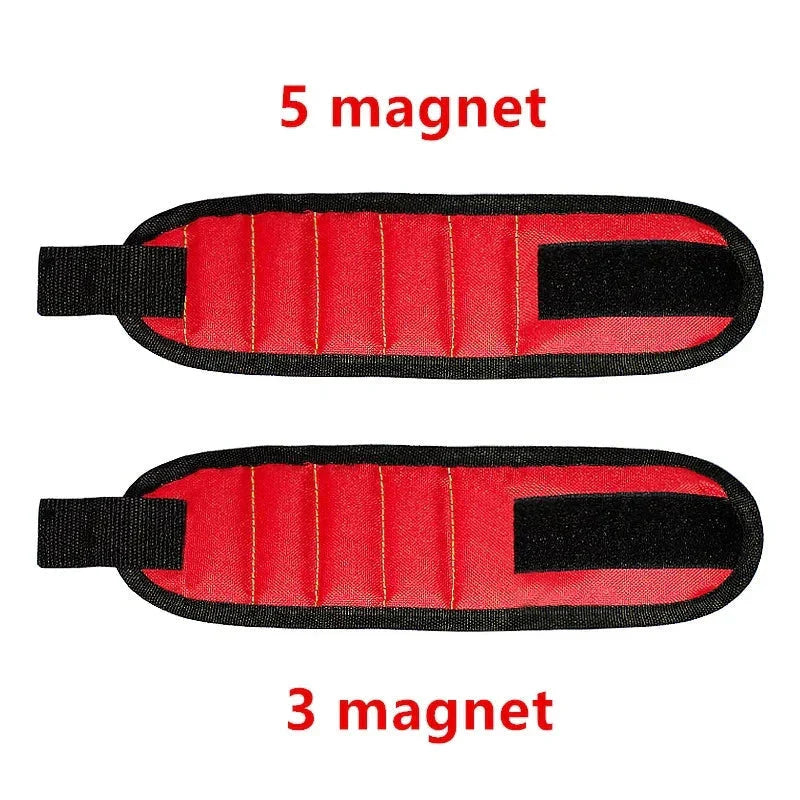 Strong Magnetic Wristband β Portable Tool Bag for Holding Screws, Nails, Nuts, Bolts, and Drill Bits